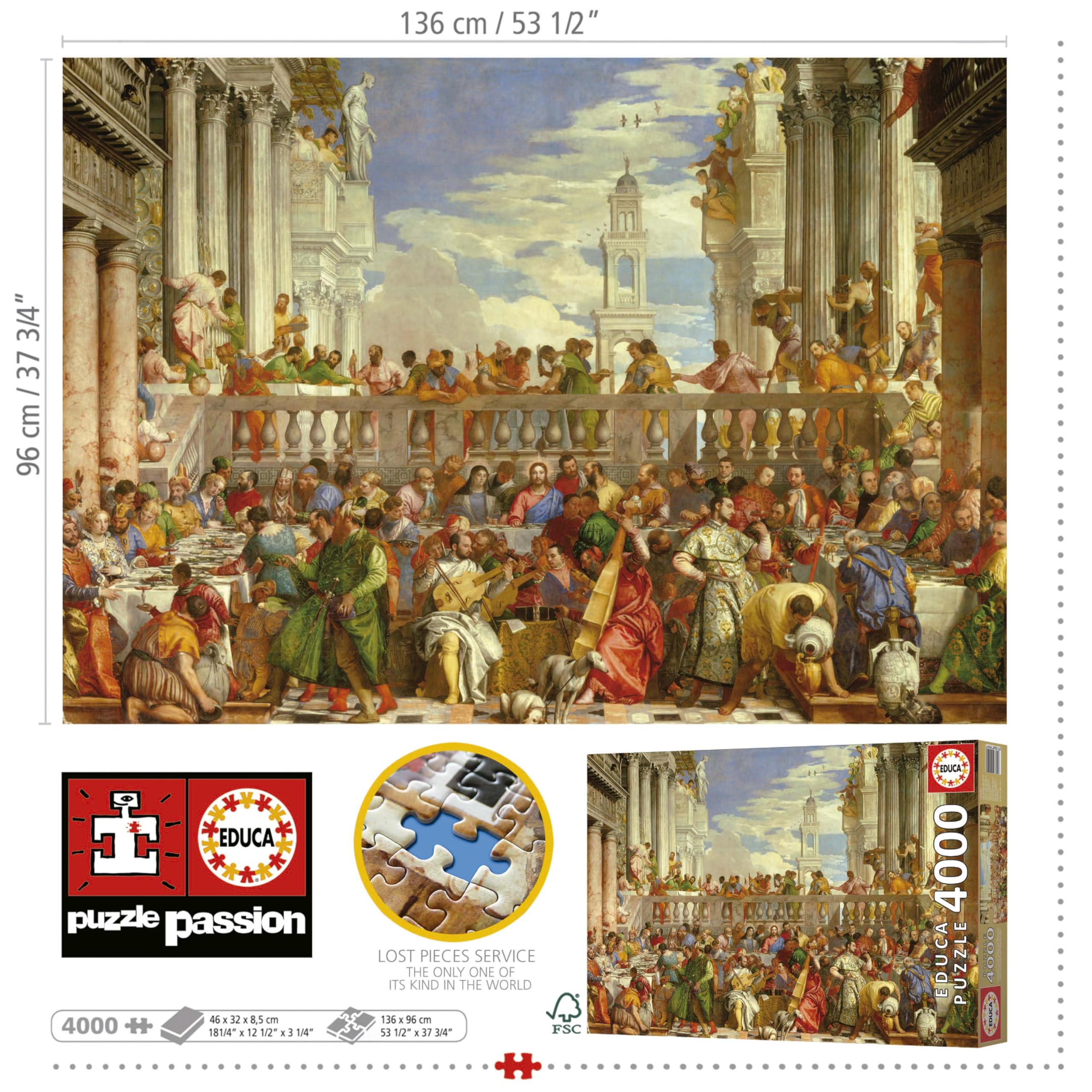 educa-19949-hochzeit-zu-kana-4000-teile-puzzle-136x96-kunst image 3