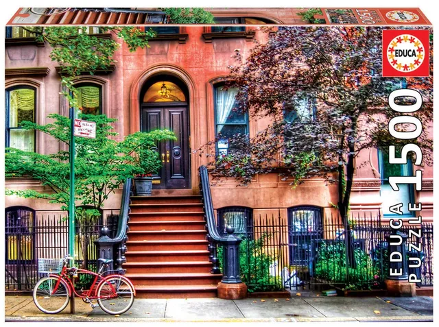 educa-greenwich-village-puzzle-1500-teile-new-york-ab-14-j image 1