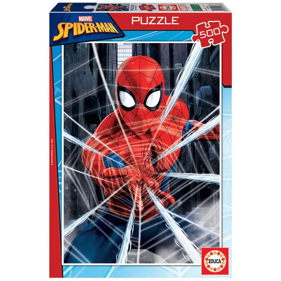 educa-spiderman-18486-puzzle-500-teile-marvel-superheld image 1