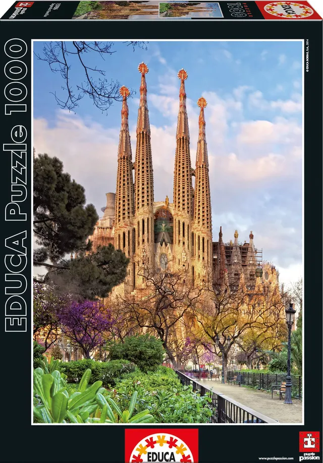 educa-15986-sagrada-familia-puzzle-1000-teile image 1