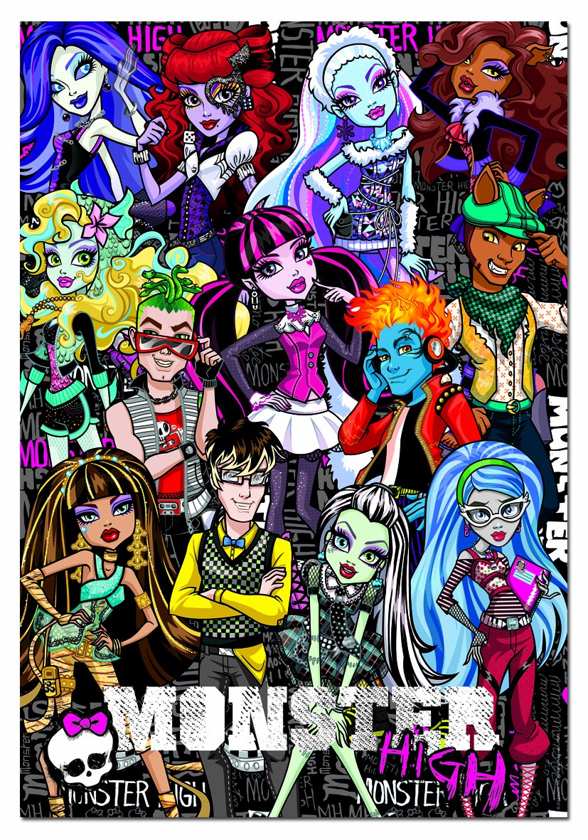 educa-15514-monster-high-puzzle-500-teile-ab-10-jahre image 2
