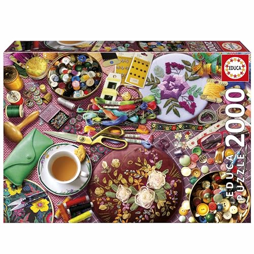educa-20263-der-n-htisch-puzzle-2000-teile-vintage-n-hen image 6