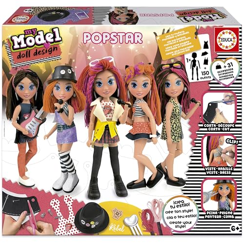 educa-my-model-pop-star-19203-puppe-bastelset-pop-star-design image 6