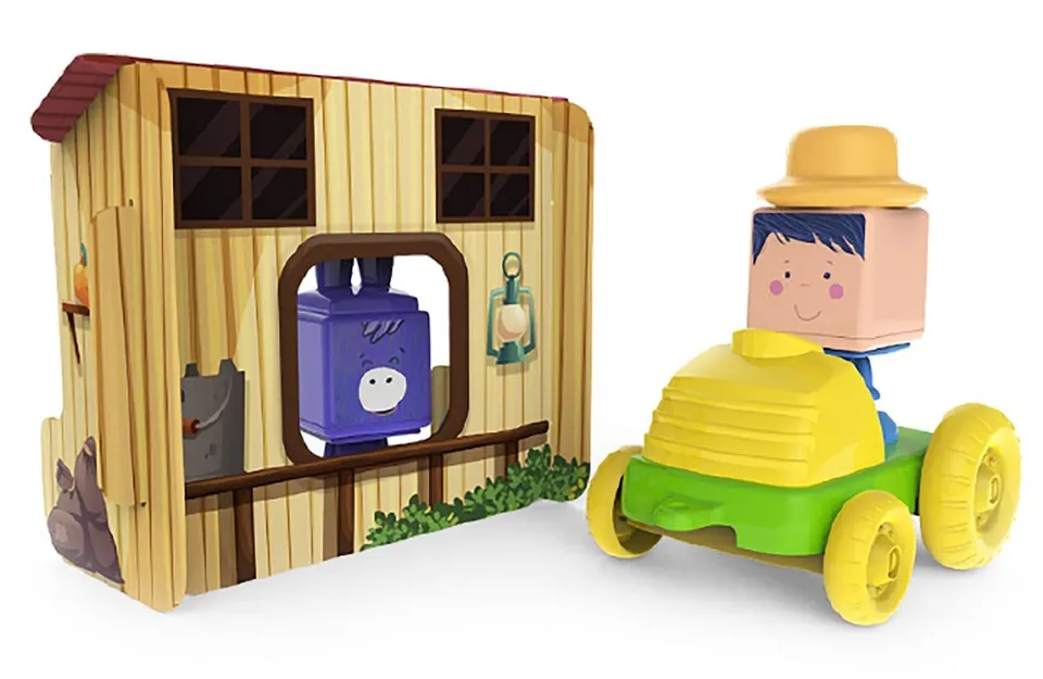 educa-19222-the-kiubis-stall-des-burrito-baby-spielset image 1