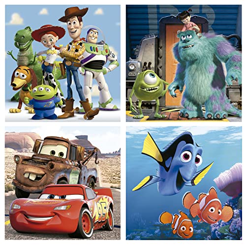 educa-pixar-filme-19681-puzzleset-4in1-kinderpuzzle image 8