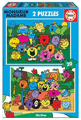 educa-monsieur-madame-kinderpuzzle-2x20-teile-19401-ab-3-jahren image 7
