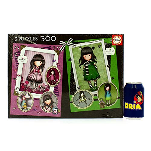 educa-santoro-gorjuss-puzzle-2x500-teile-sugar-and-spice-scarf image 6