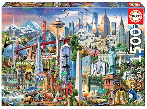 educa-wahrzeichen-amerika-puzzle-1500-teile-85x60-cm image 7