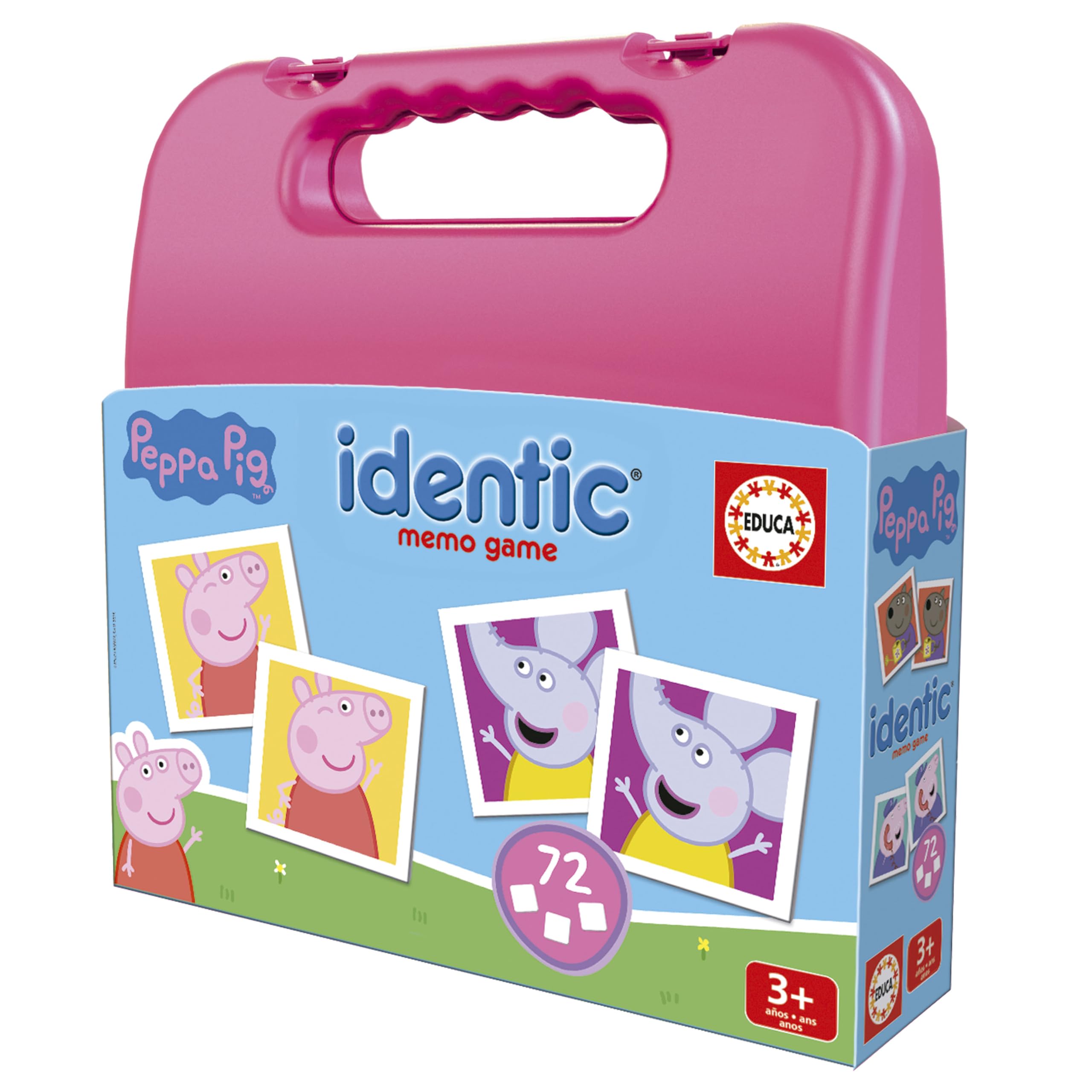 educa-identic-peppa-pig-memory-spiel-72-karten-ab-3-jahren image 1
