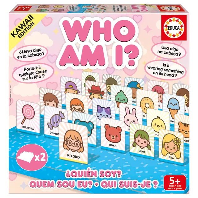 educa-wer-bin-ich-kawaii-edition-20609-ratespiel-ab-5-jahren image 1