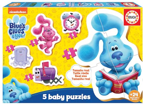 educa-blue-s-clues-you-19397-baby-puzzle-5-in-1-ab-2-jahren image 6