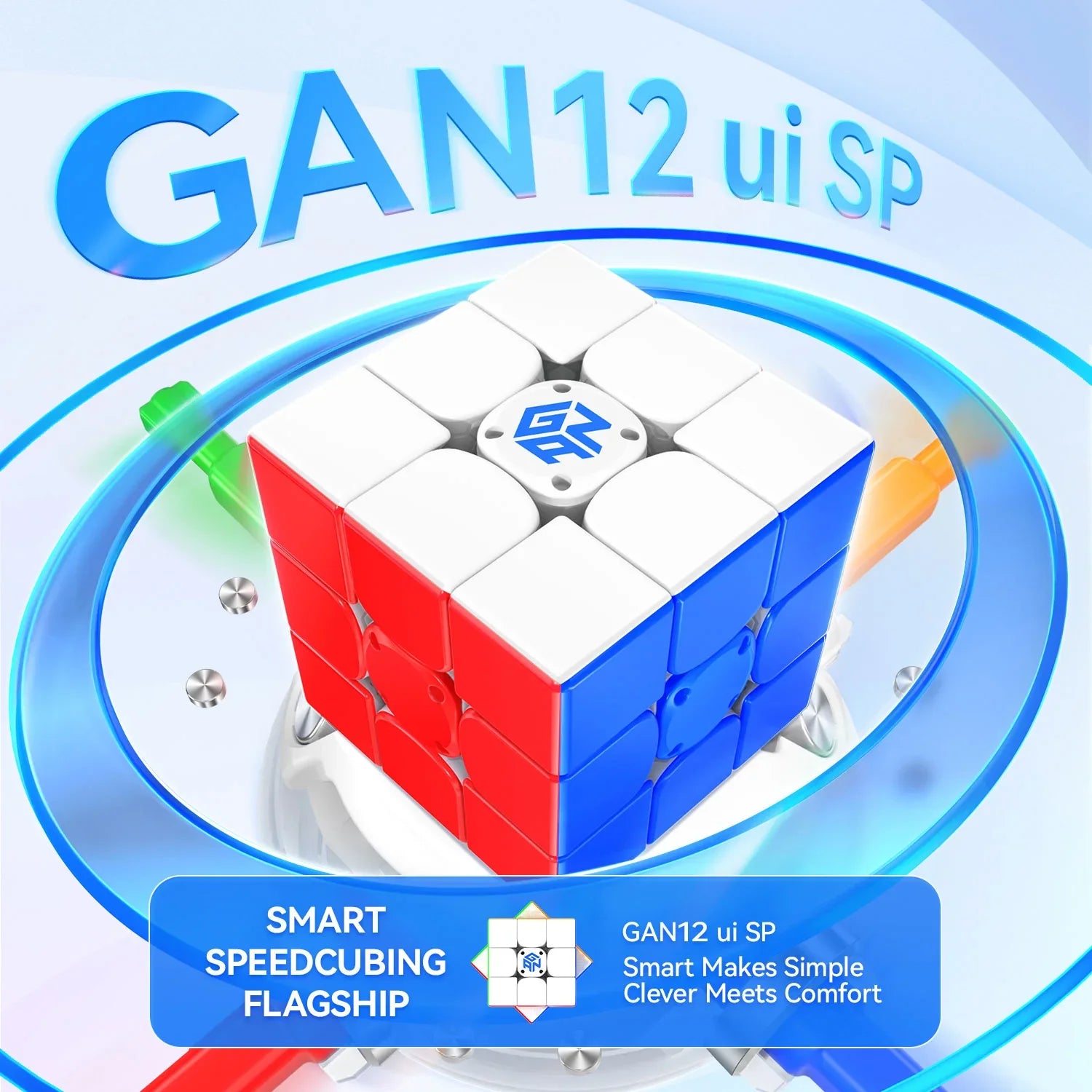 gan-12-ui-sp-smart-cube-3x3-uv-mit-ladestation-standard image 3
