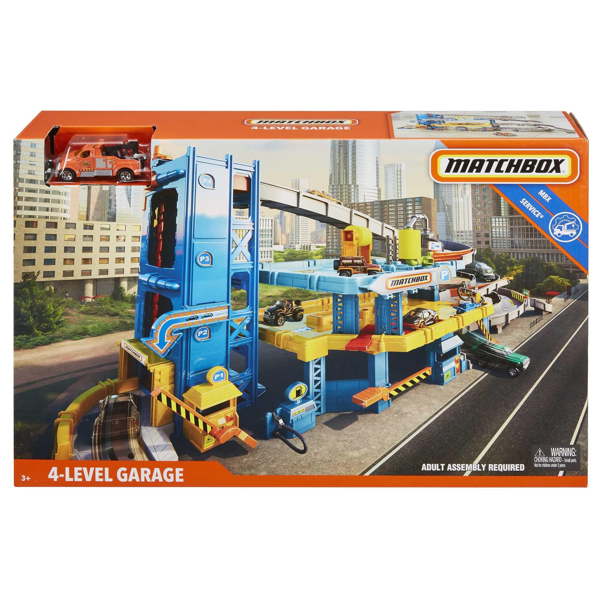 matchbox-action-drivers-cjm67-autorennbahn-4-st-ckig-mit-auto image 6