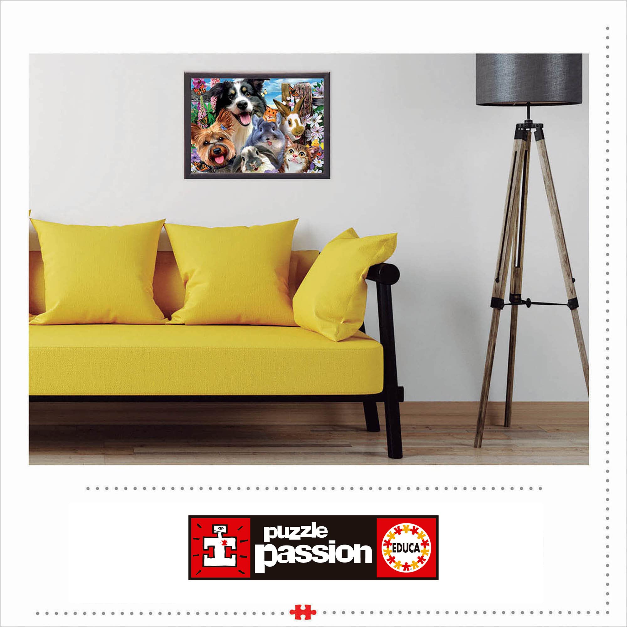 educa-haustiere-selfie-puzzle-500-teile-48x34-cm-ab-11-j image 4
