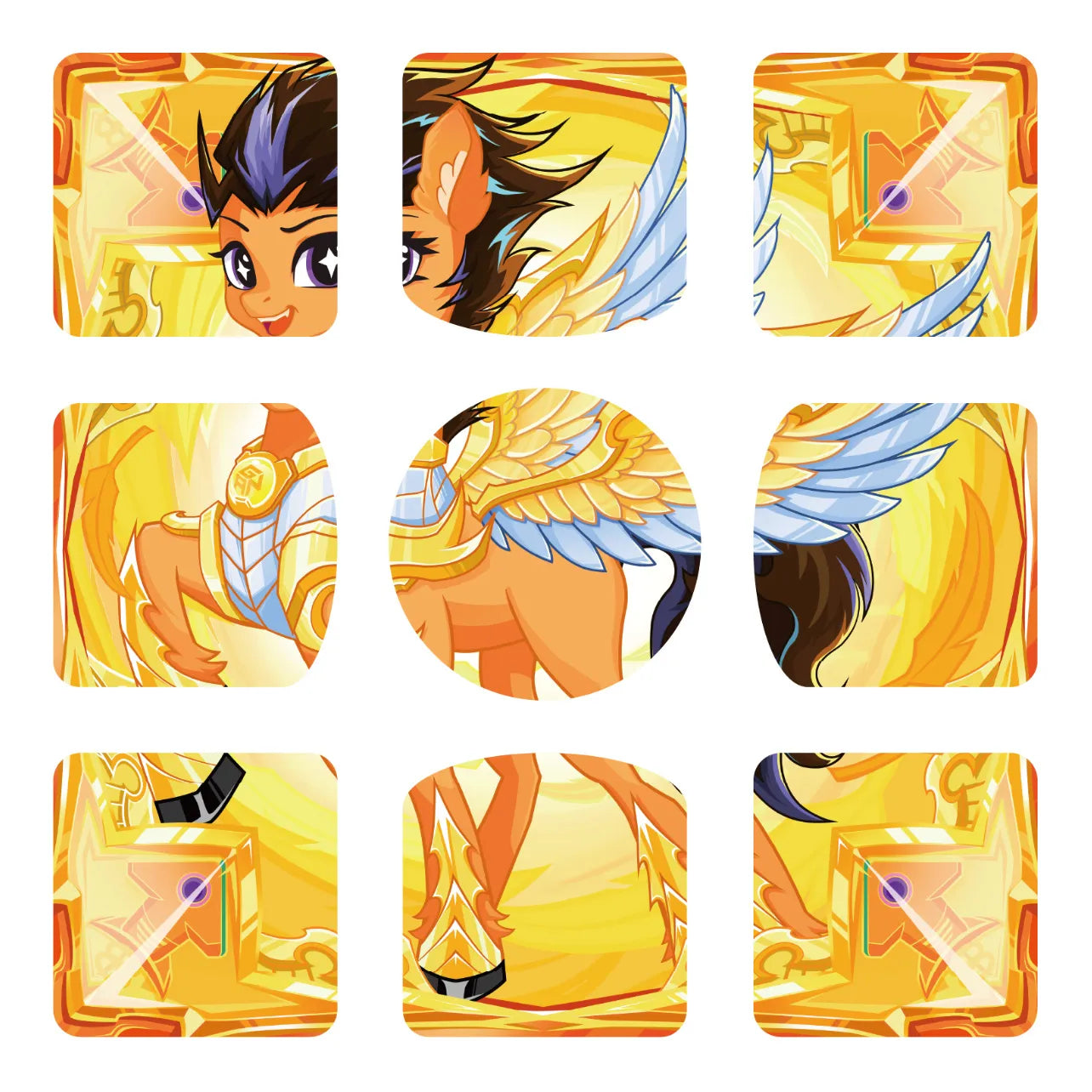gan-cube-sticker-zubeh-r-year-of-the-horse-sticker image 2