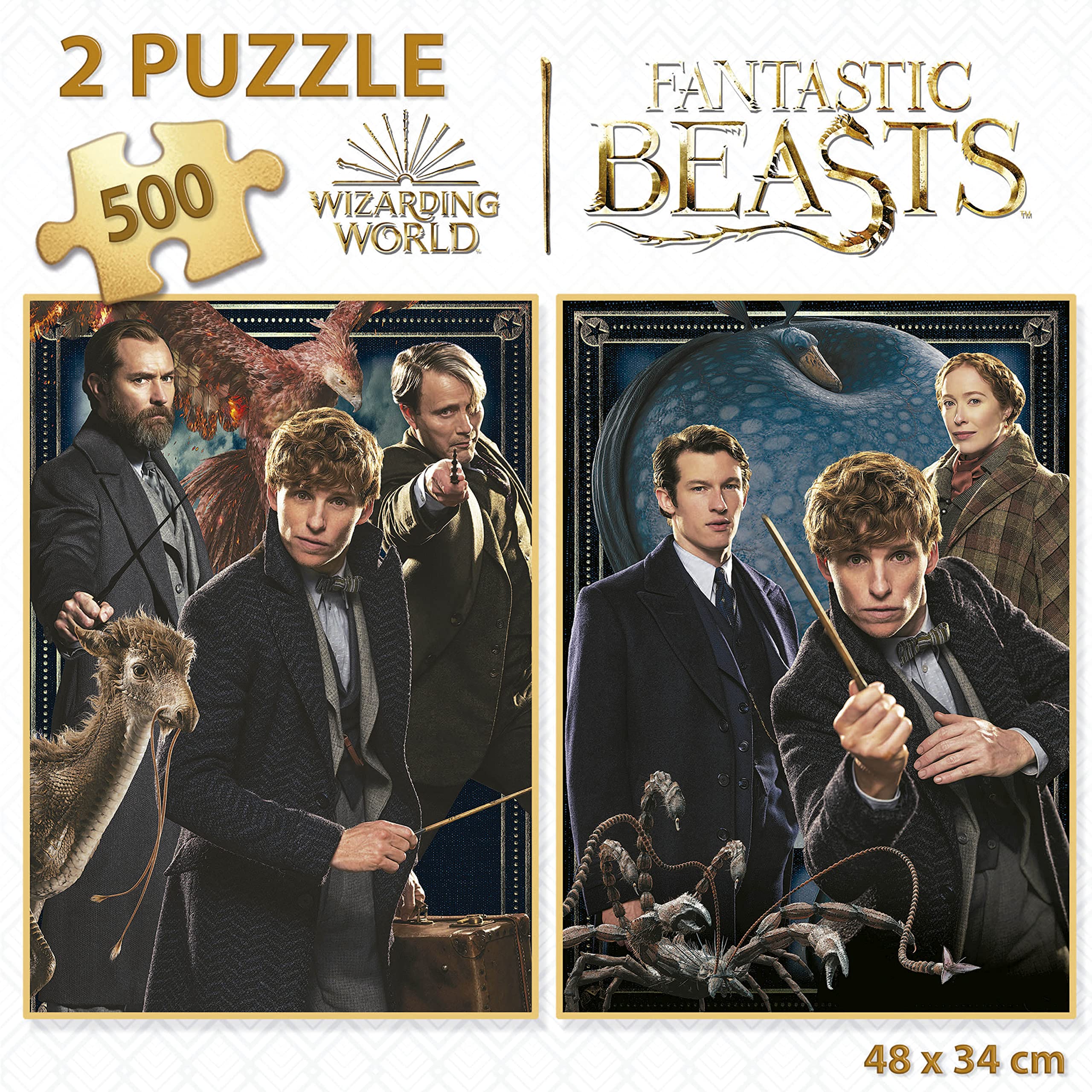 educa-fantastic-beasts-19492-puzzle-2x500-teile-ab-11-jahren image 3