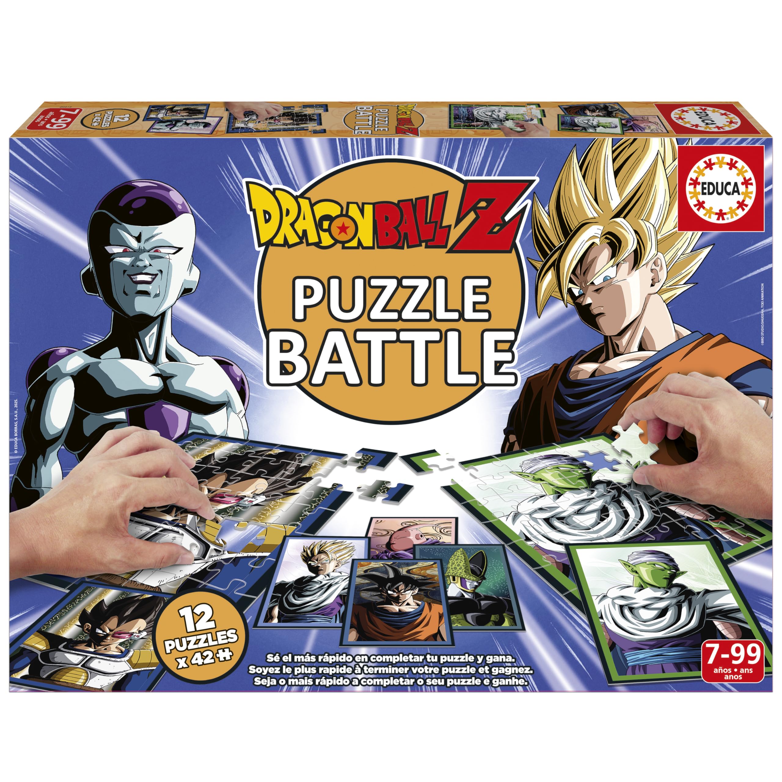 educa-puzzle-battle-20418-brettspiel-dragon-ball-ab-7-jahren image 1
