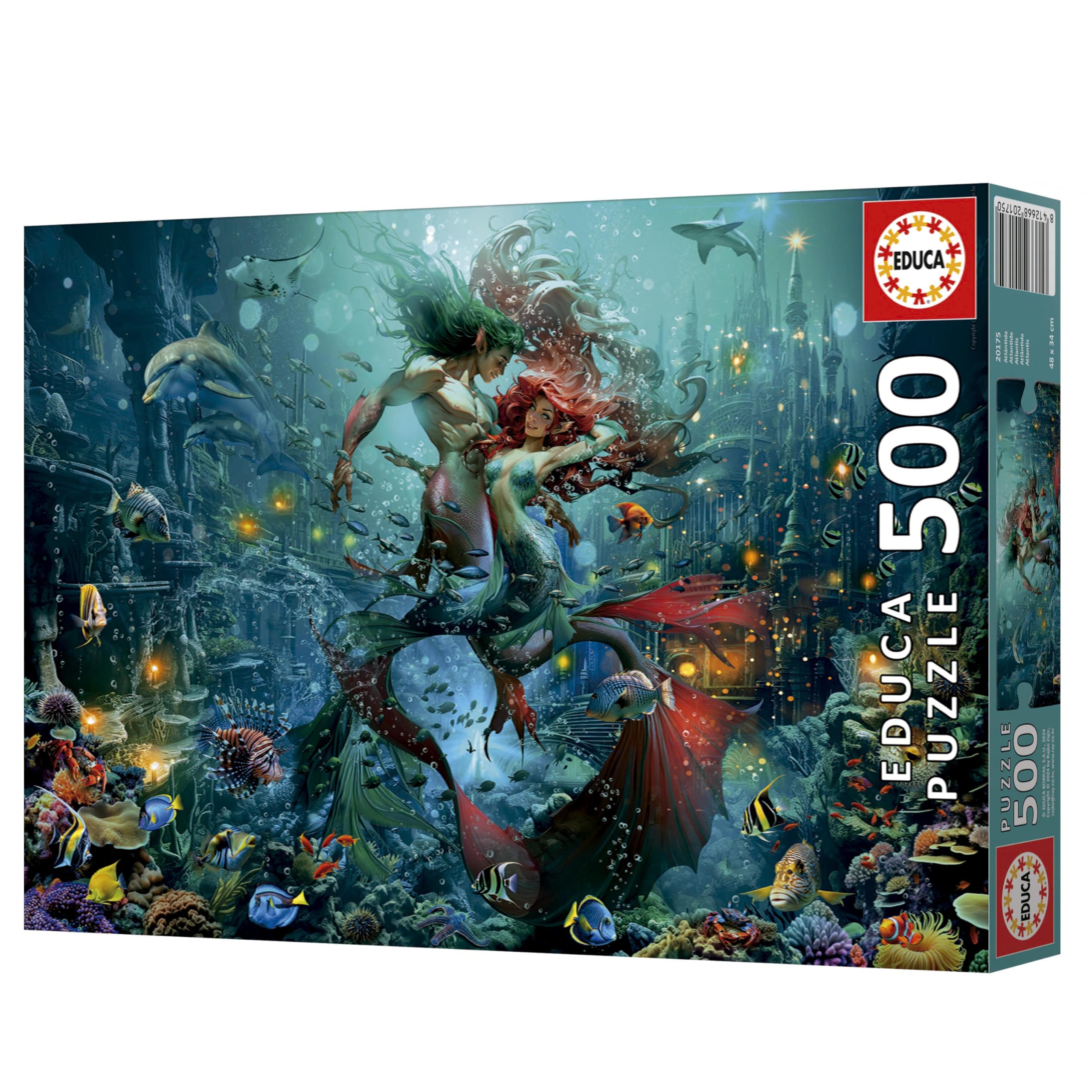 educa-atlantis-puzzle-500-teile-48x34-cm-mit-kleber-ab-11-jahren image 5
