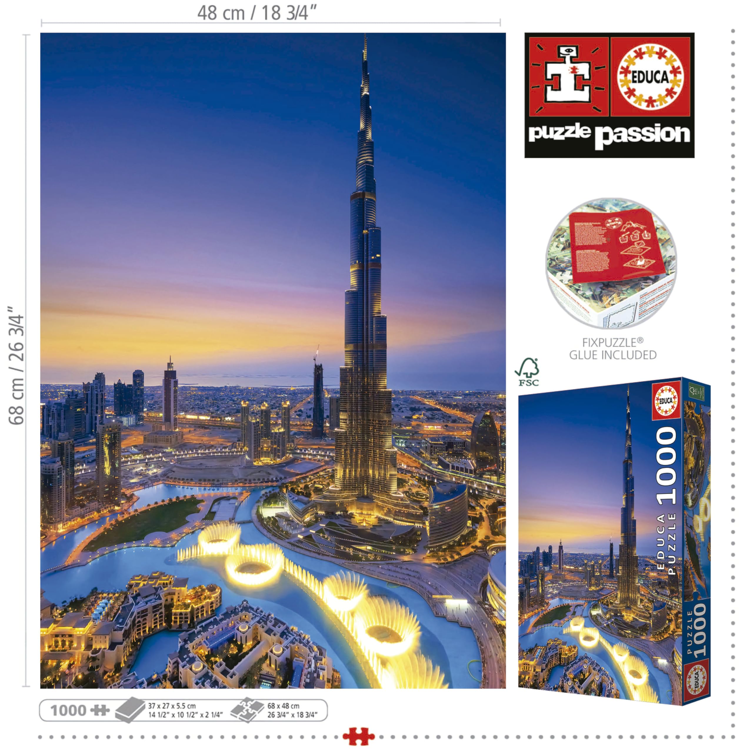 educa-19642-burj-khalifa-1000-teile-puzzle-48x68-cm-ab-14-j image 3