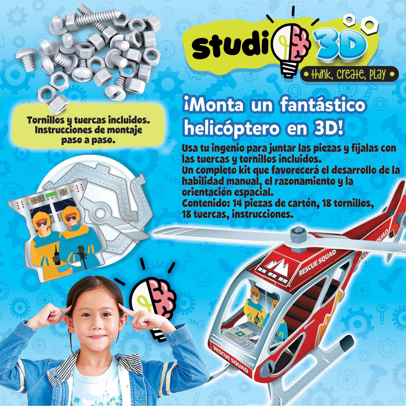 educa-studio-3d-hubschrauber-19187-bausatz-ab-5-jahren image 3