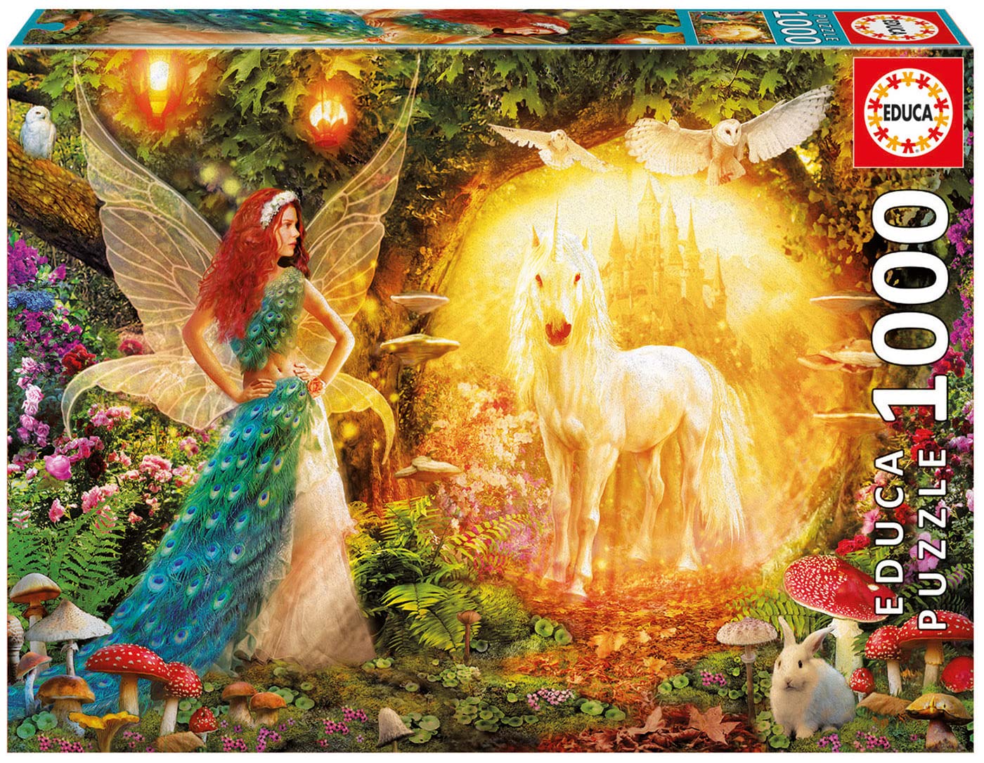 educa-16750-feathery-fairy-puzzle-1000-teile-68x48-cm image 1