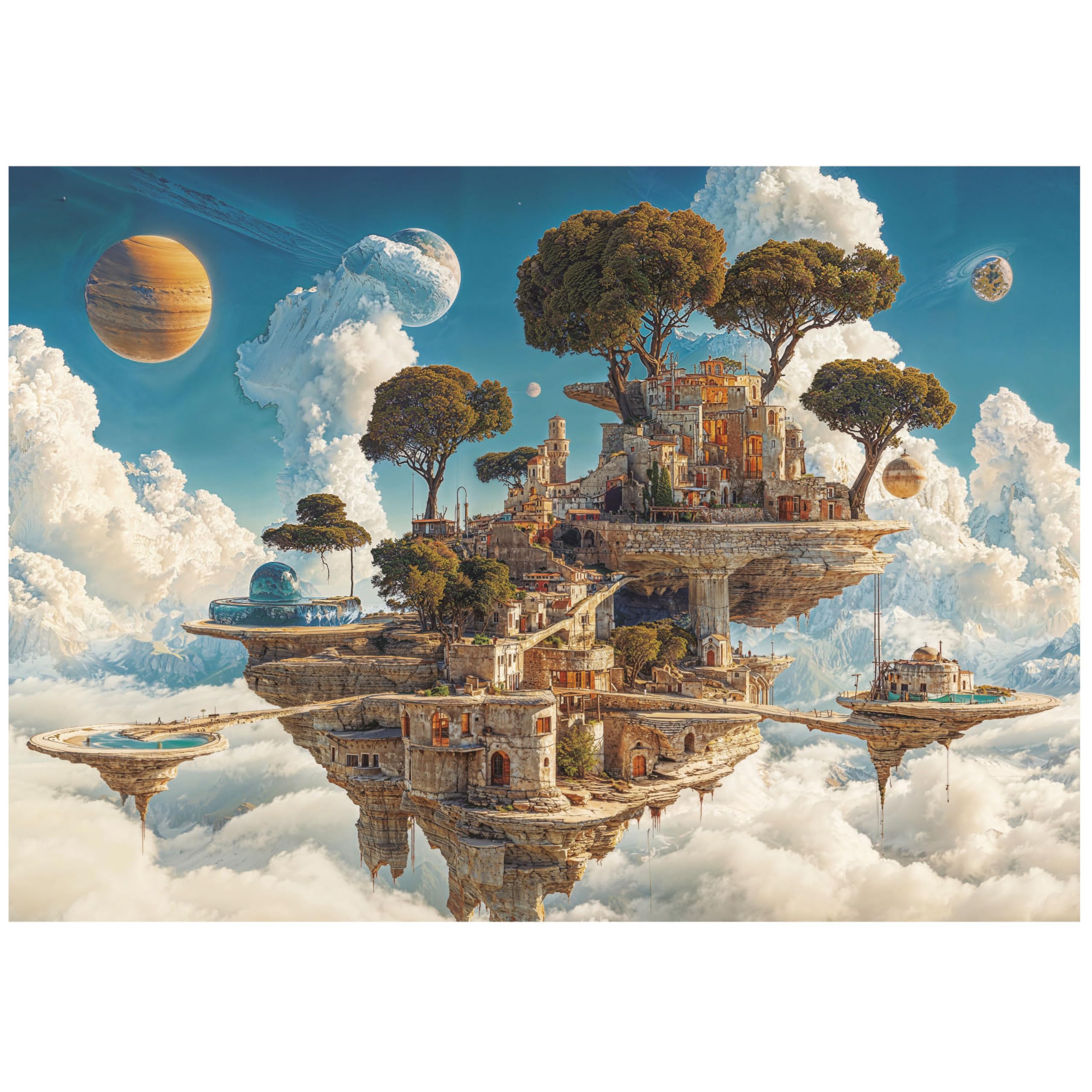 educa-wolkenk-nigreich-puzzle-500-teile-68x48-cm-mit-kleber image 2