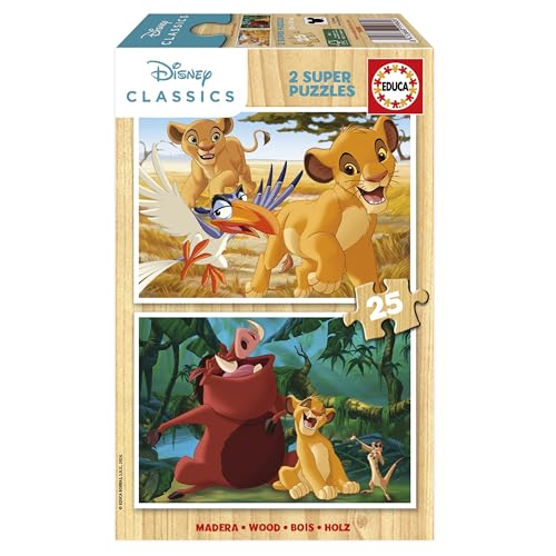 educa-k-nig-der-l-wen-holzpuzzle-2x25-teile-ab-4-jahren image 7
