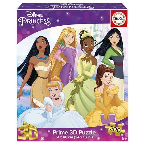educa-disney-princess-3d-puzzle-lenticular-200-teile-ab-7-jahren image 6