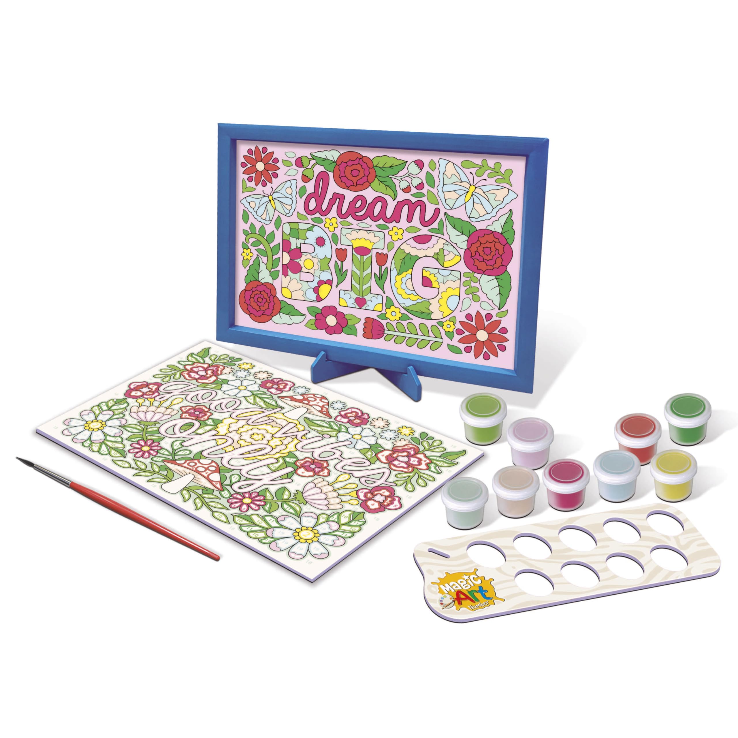 educa-magic-art-number-20302-blumen-malen-nach-zahlen-ab-9-jahren image 2