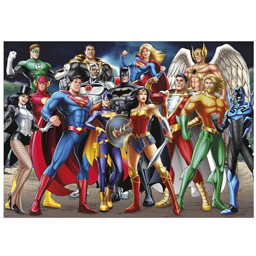 educa-justice-league-puzzle-500-teile-dc-comics-48x34-cm image 8