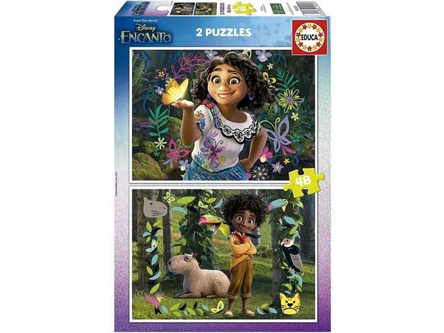 educa-disney-encanto-kinderpuzzle-2x48-teile-ab-4-jahren image 1