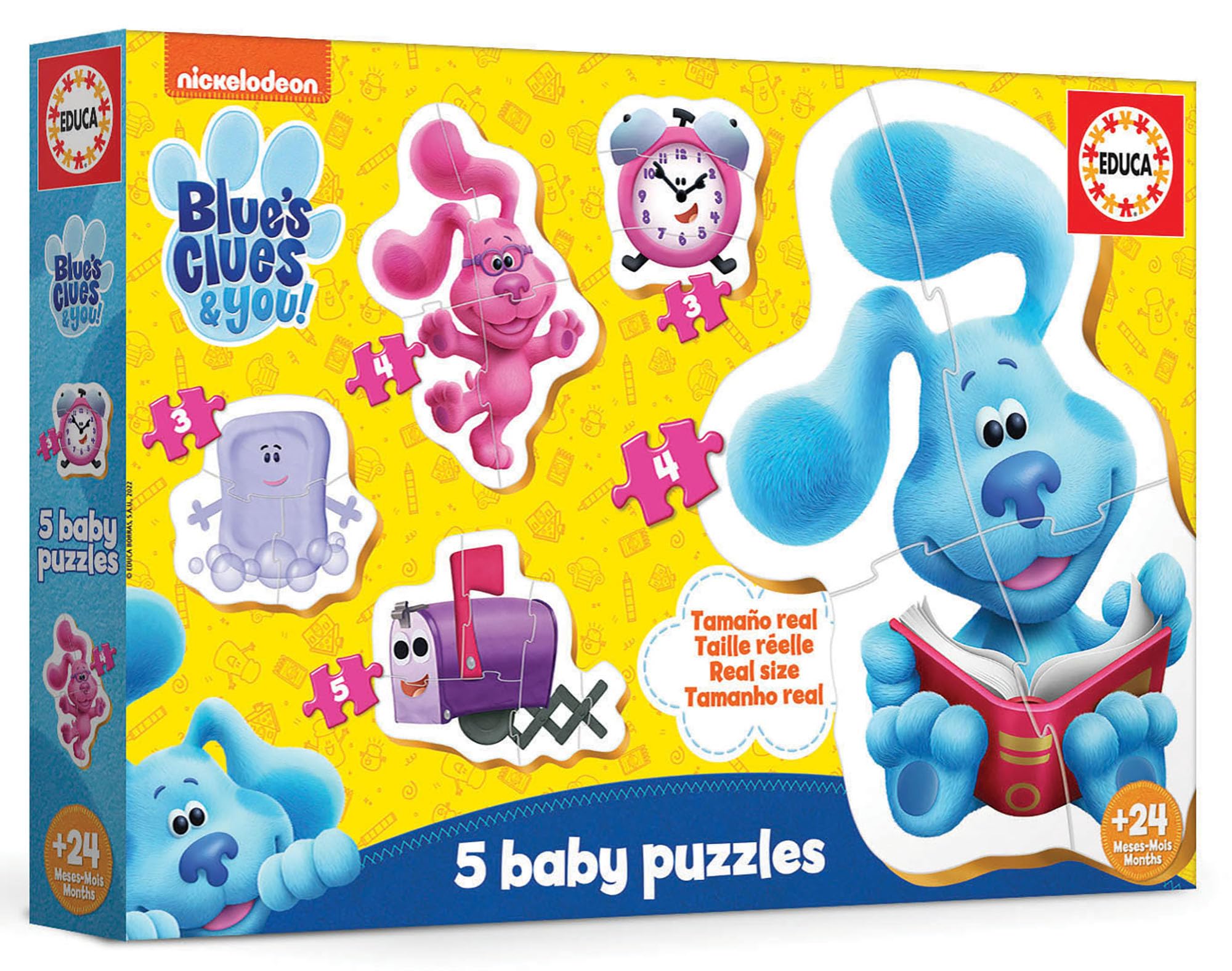 educa-blue-s-clues-you-19397-baby-puzzle-5-in-1-ab-2-jahren image 3