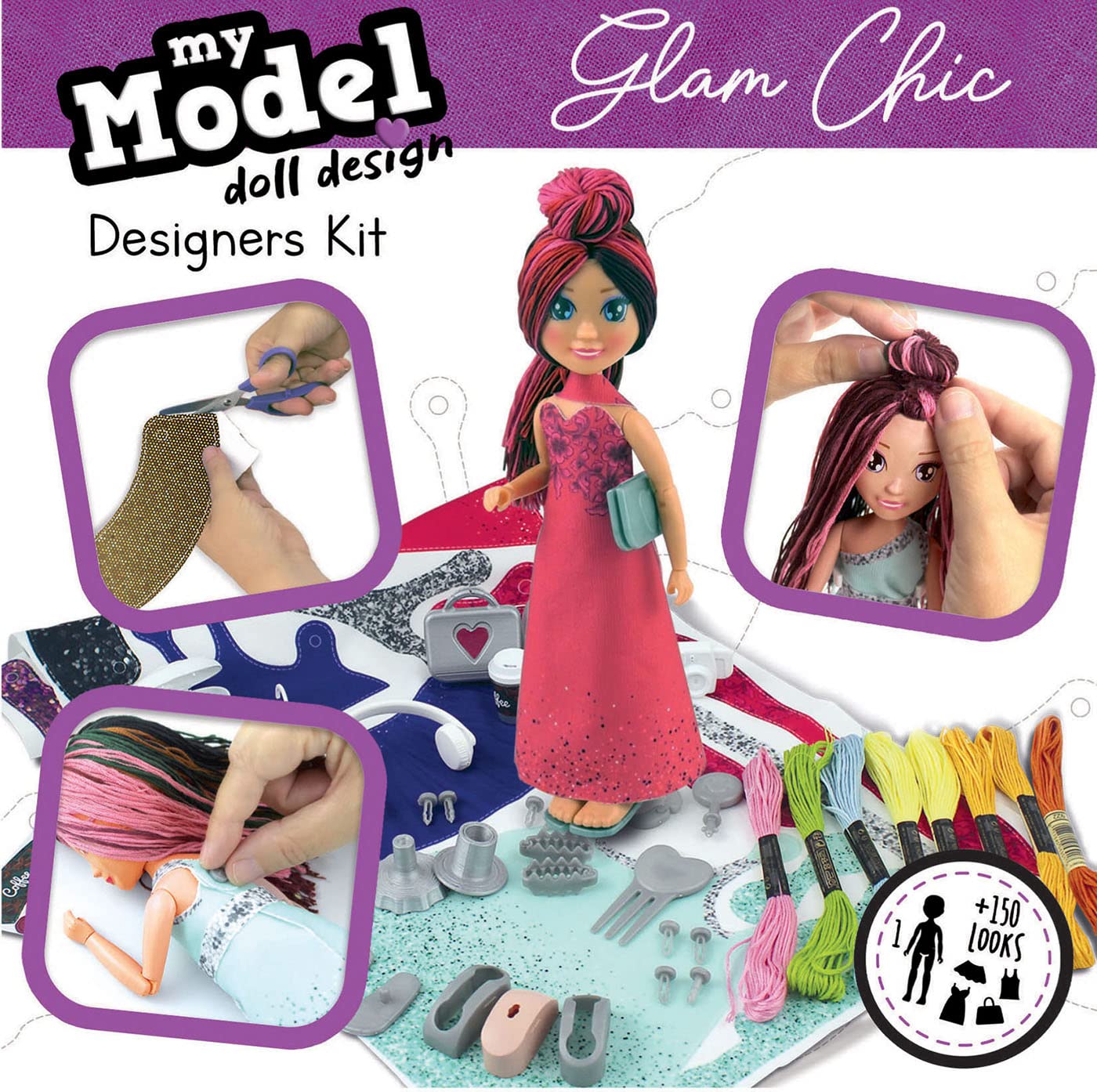 educa-my-model-glam-chic-puppe-diy-bastelset-ab-6-jahren image 5