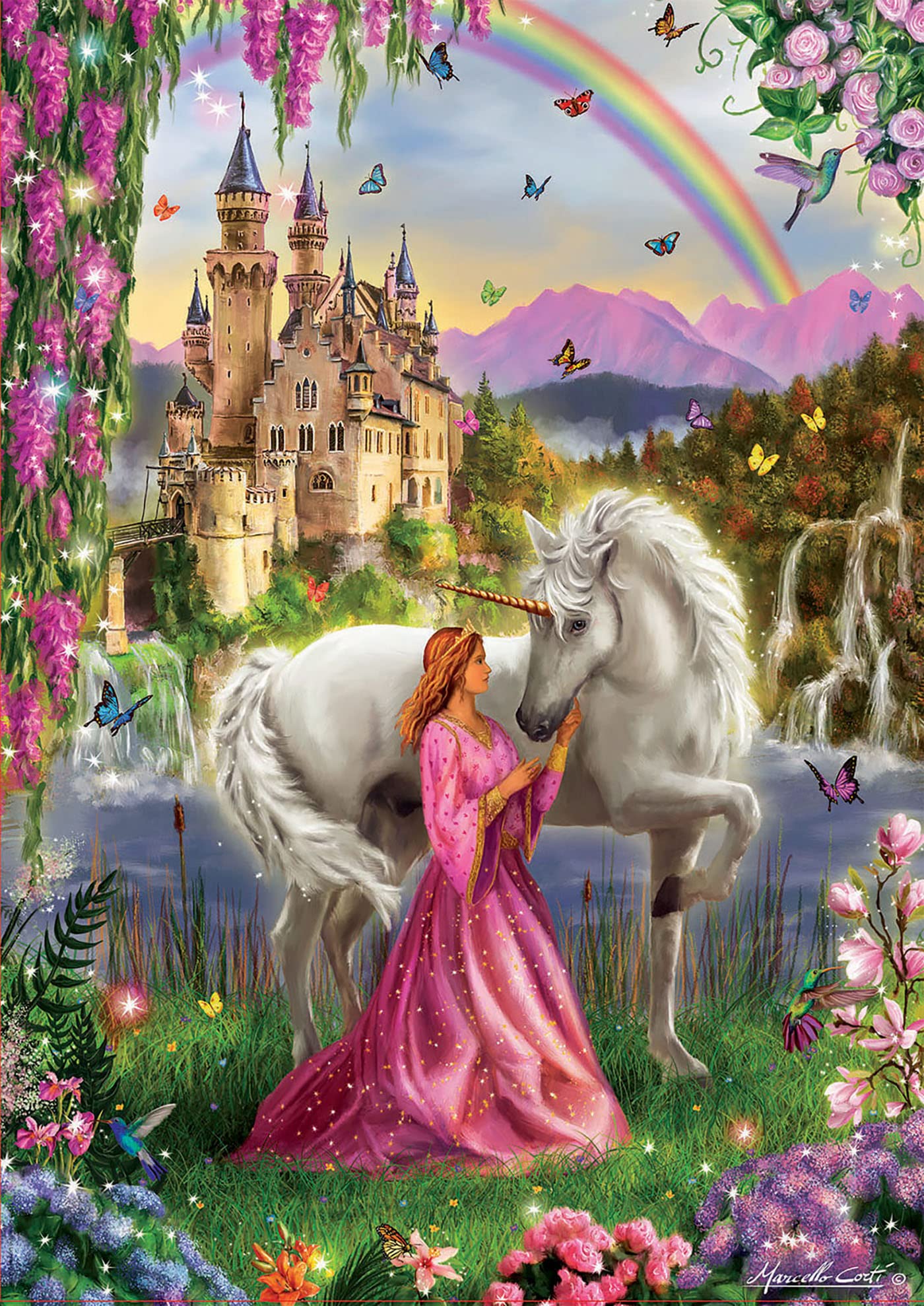 educa-fee-und-einhorn-17985-puzzle-500-teile-fantasy-ab-11-j image 2