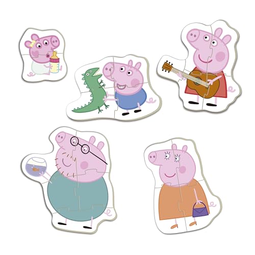 educa-peppa-pig-babypuzzle-set-5-puzzle-3-5-teile-ab-2-j image 8