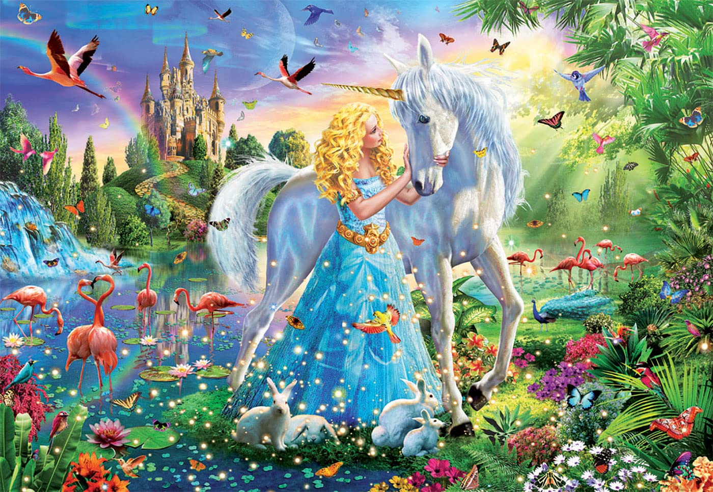 educa-prinzessin-einhorn-17654-puzzle-1000-teile-ab-14-j image 2