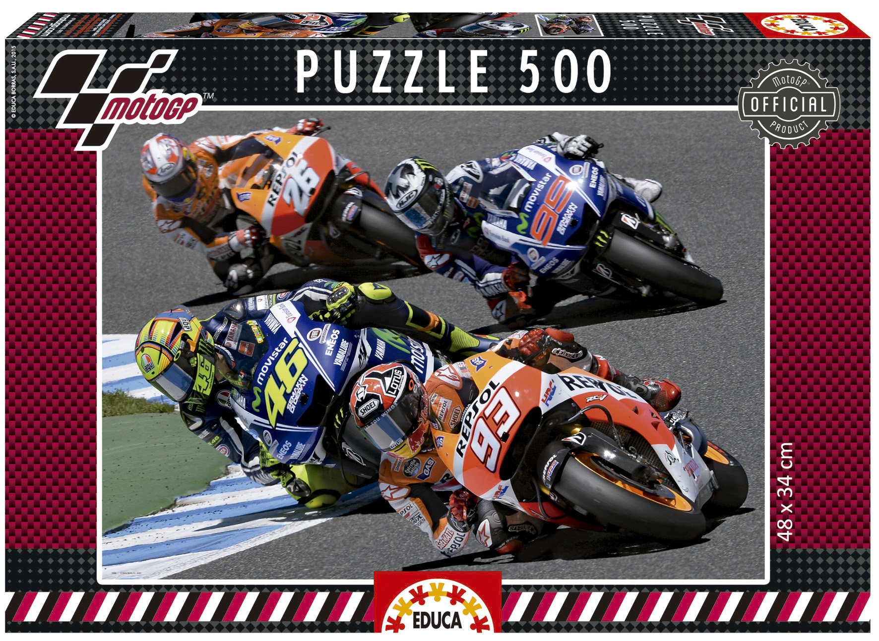 educa-16326-motogp-2014-15-500-teile-puzzle-motorrad image 1