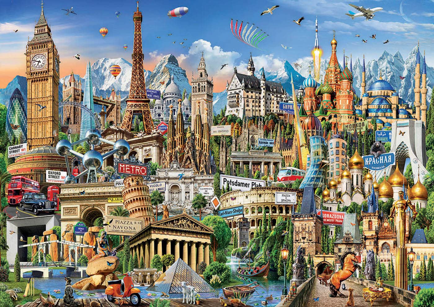 educa-wahrzeichen-europas-puzzle-2000-teile-96x68-cm image 2