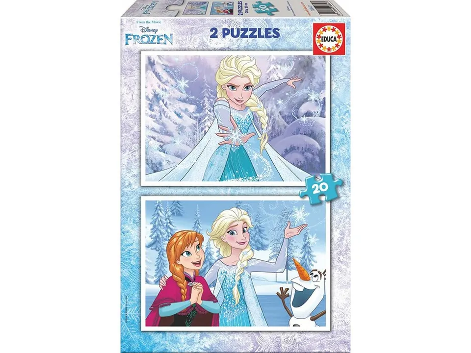 educa-16847-eisk-nigin-kinderpuzzle-2x20-teile-ab-3-jahre image 1