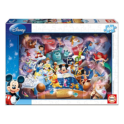 educa-mickeys-traum-15190-puzzle-1000-teile-disney image 3