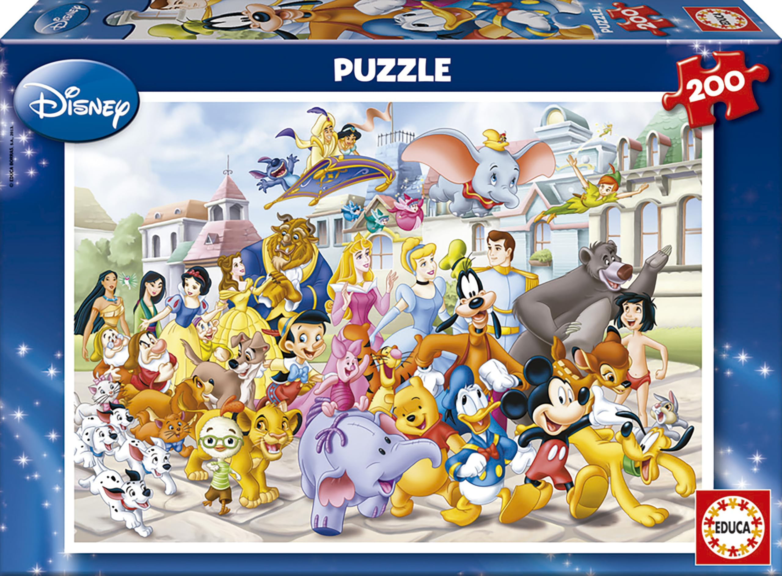 educa-disney-parade-13289-puzzle-200-teile-ab-6-jahren image 1