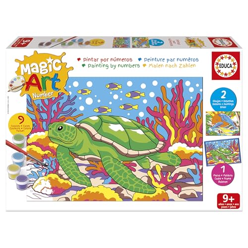 educa-magic-art-number-meerestiere-malen-nach-zahlen-ab-9-j image 7