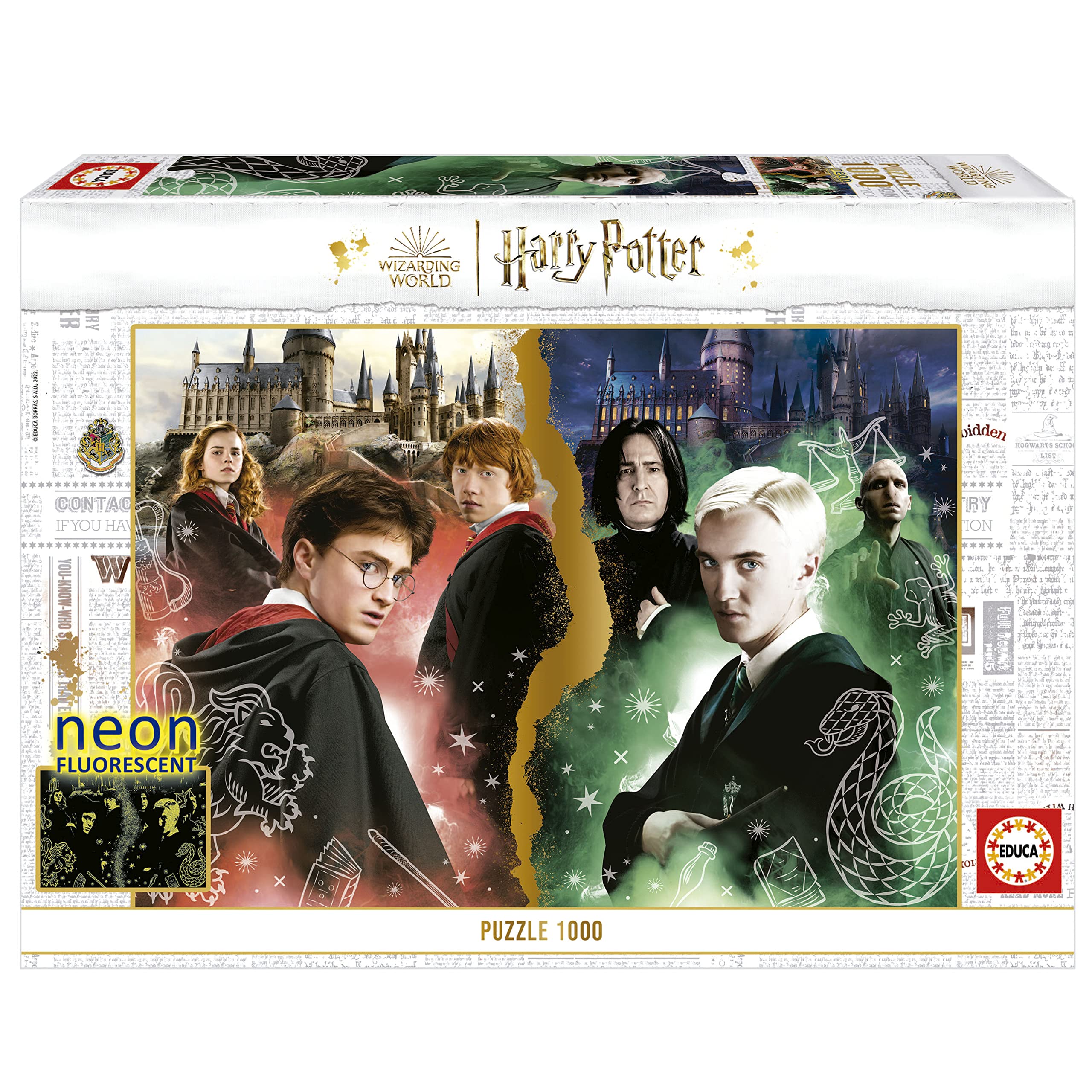 educa-19489-harry-potter-neon-puzzle-1000-teile-68x48 image 1
