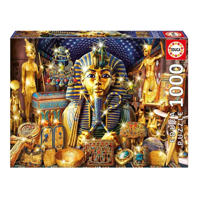 educa-16751-1000-treasures-of-egypt-puzzle-1000-teile image 1