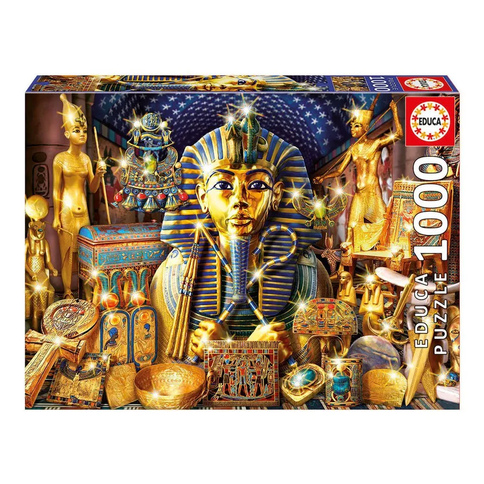 educa-16751-1000-treasures-of-egypt-puzzle-1000-teile image 1