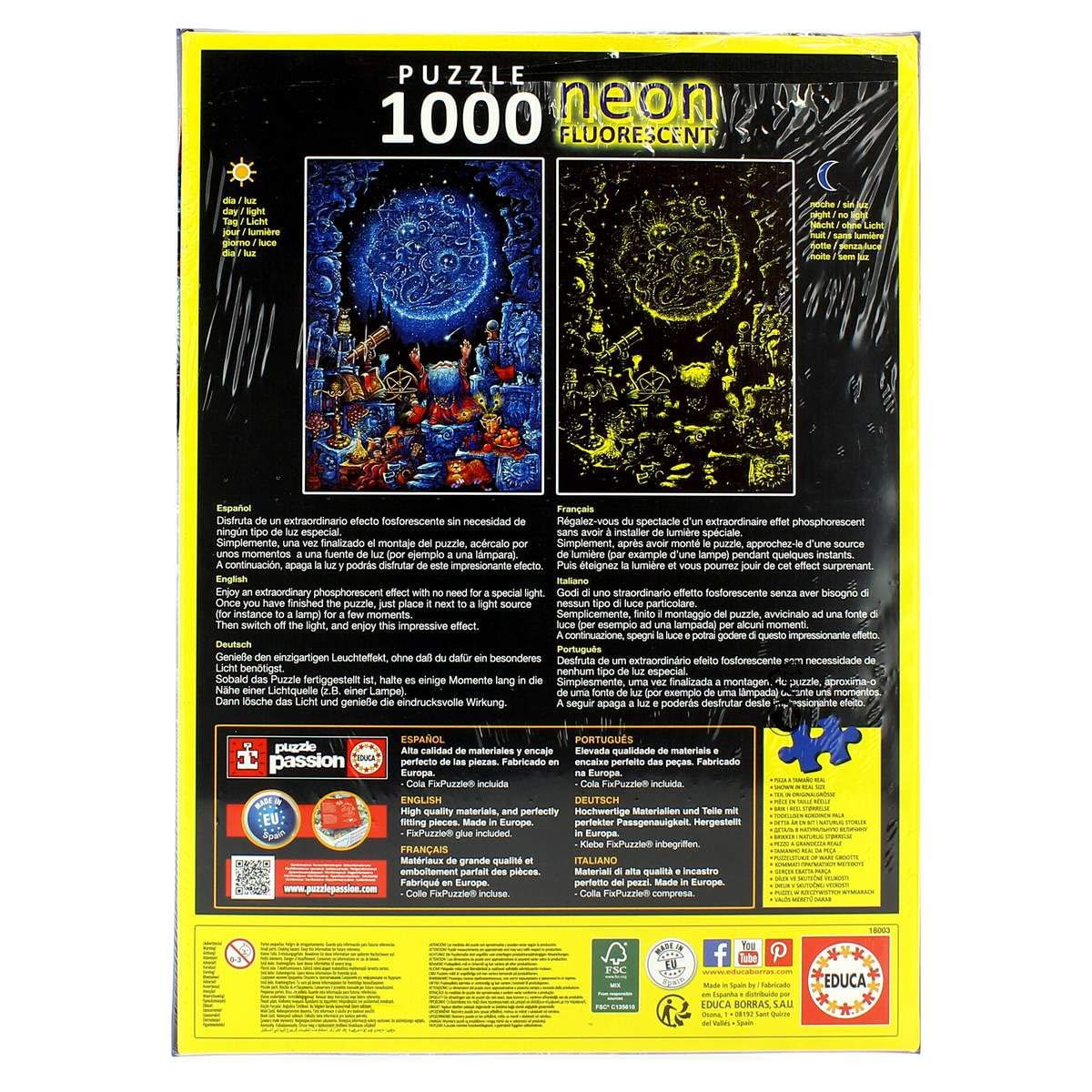 educa-astrologe-1000-teile-puzzle-nachtleucht-sternzeichen image 2