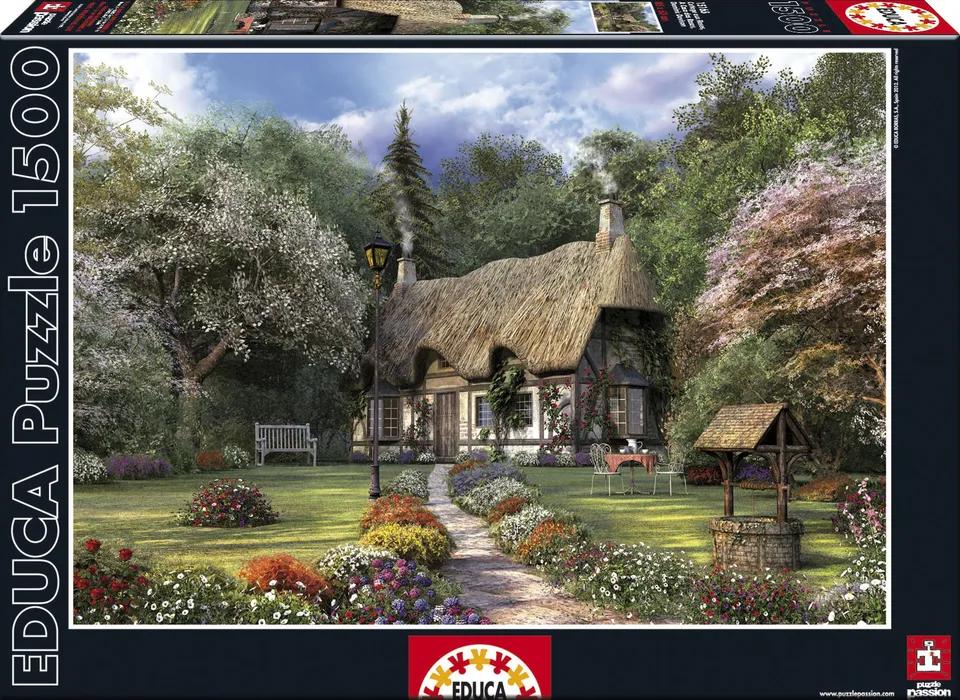 educa-rosen-cottage-15165-puzzle-1500-teile-dominic-davison image 1