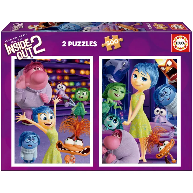 educa-inside-out-2-20101-puzzle-2x500-teile-disney image 1