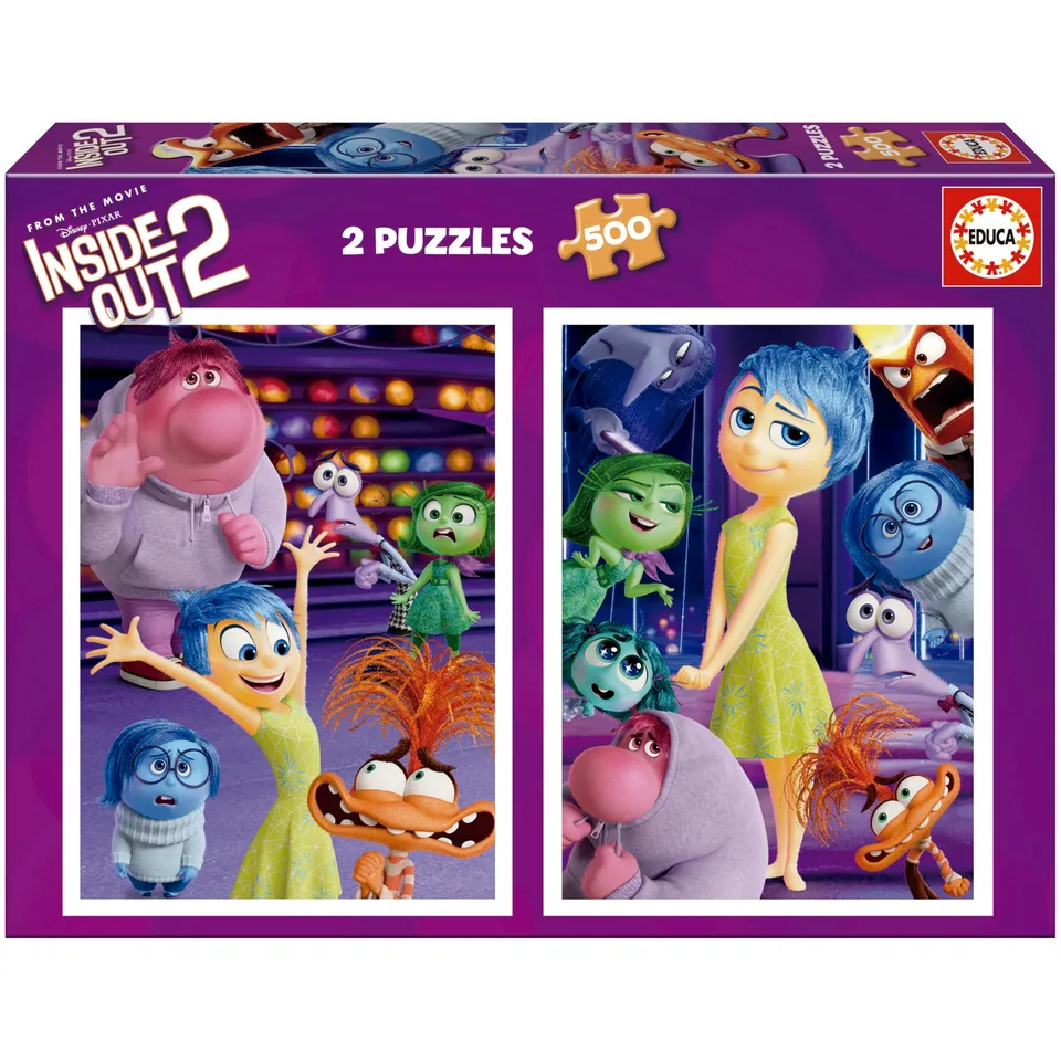 educa-inside-out-2-20101-puzzle-2x500-teile-disney image 1