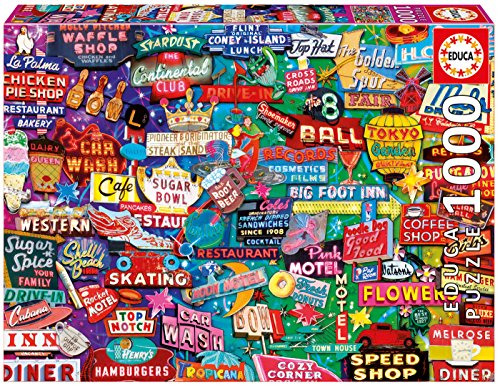 educa-16753-retro-neon-dream-1000-teile-puzzle-neon image 2